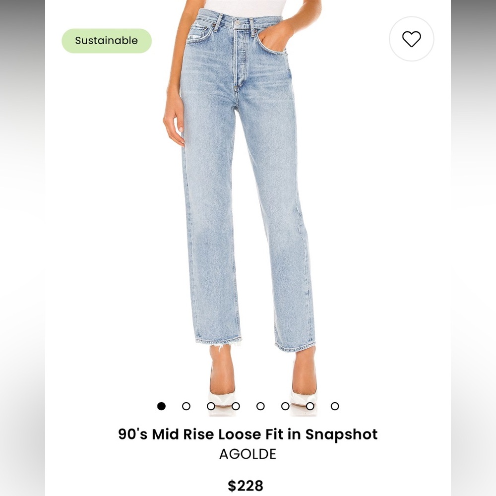 AGOLDE 90 JEANS